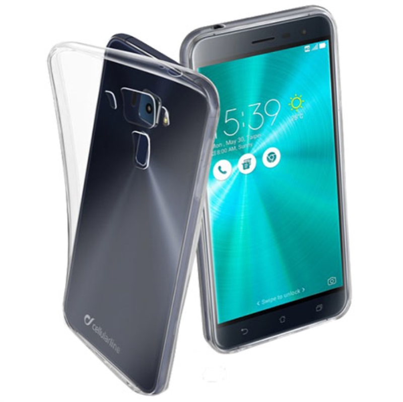 CELLULARLINE Custodia cover per Asus Zenfone 3 Cellular Line Fine in gomma trasparente